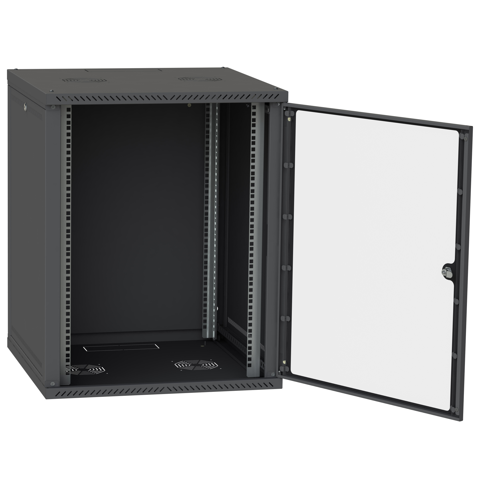 СЕРВЕРНЫЙ ШКАФ СН-22U 600Х600 СТЕКЛО RAL9005